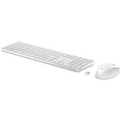 Teclado y Ratón HP 4R016AA (Blanco - RF - AZERTY)