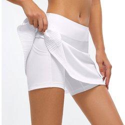 Faldas de tenis plisadas para mujer con bolsillos pantalones cortos atléticos faldas de golf Activew