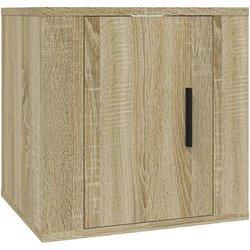 vidaXL Mueble Para Tv De Pared Roble Sonoma 40x34.5x40 Cm