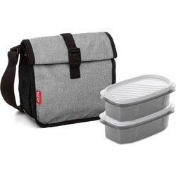 Tatay Urban Food Roll & Go Denim Grey con 2 Top Flex 0.5L