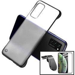 Kit Funda, Protector 5D y Soporte Magnético Coche Xiaomi Redmi 7A Invisible Bumper