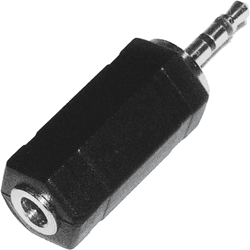 Adaptador Audio Estéreo (Jack-3.5mm-H / Jack-2.5mm-M) - BeMatik