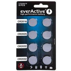 Pila Litio tipo Botón EVERACTIVE CR2025 (1 Und)