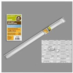 Rollo de Mantel Impermeable Blanco 5x1,2m