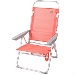 Silla Baja Reclinable Aluminio Coral Aktive