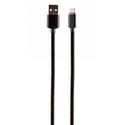 muvit cable USB-Tipo C 2A conector magnético 1,2m negro