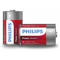 PHILIPS CEE PILA ALCALINA LR20 1.5V BLISTERx2