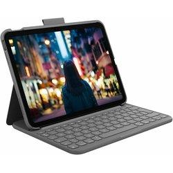 Slim Folio Gris Bluetooth Qwerty Español