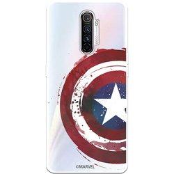 Funda para Realme X2 Pro Oficial de Marvel Capitan América Escudo Transparente - Marvel