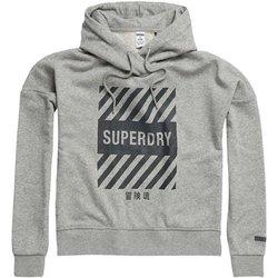 Superdry Sudadera Con Capucha Core Sport Crop