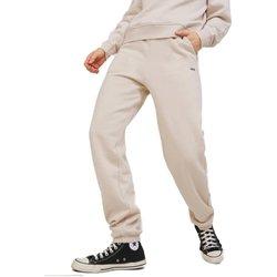 Pantalón jogger JJXX Abbie beige puño con goma para mujer