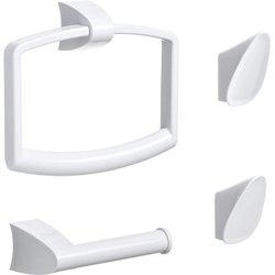 Tatay Estuche 4 piezas baño Smart Blanco