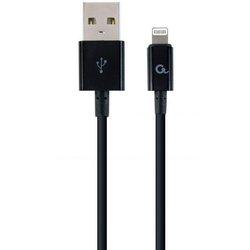 Cablexpert CC-USB2P-AMLM-2M cable de conector Lightning Negro