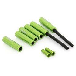 KIT TOPES DE FRENO ALU7075T6 CON GUIA VERDE