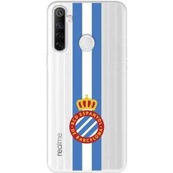 Funda para Realme 6i del RCD Espanyol Escudo Albiceleste Escudo Albiceleste - Licencia Oficial RCD Espanyol