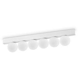 Ping pong Plafón Globo 6 Luces Blanco 1500Lm 3000K - Ideal Lux