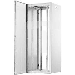 Armario de red de suelo Hyper Pro 19" 42U rack 800x800, puerta frontal cristal, gris, 1000kg