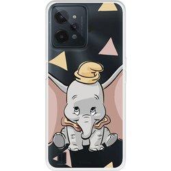 Funda Para Realme C31 Oficial De Disney Dumbo Silueta Transparente - Dumbo