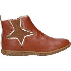 Botas de Niña KICKERS 744615-30 VERMILLON 114 CAMEL OR