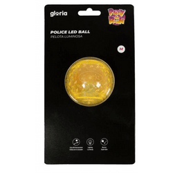 Juguete Para Perros Gloria Play And Run Pelota Luminosa Led Naranja