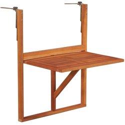 Mesa Jardin VIDAXL Marrón Madera (90x40x40 cm)