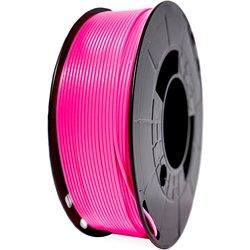 Filamento 3D PLA - Diametro 1.75mm - Bobina 1kg - Color Rosa Fluorescente