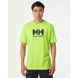 Camiseta para Hombre HELLY HANSEN (L - Algodón - Verde)