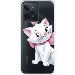 Funda Para Realme C31 Oficial De Disney Marie Silueta - Los Aristogatos