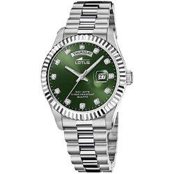 Reloj Hombre LOTUS 18854/6 Verde Plateado