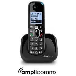 Teléfono Fijo AMPLICOMMS Bigtel 1500 Negro