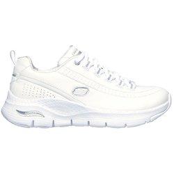 Botas SKECHERS Cuero Mujer (36 - Blanco)