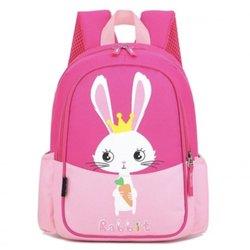 Mochila Infantil Conejito Rabbit para Niños y Niñas, Bolso Escolar Ergonómico 32x25x14cm