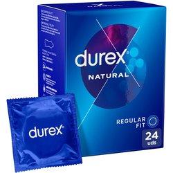 Durex - Condones para hombre Durex. Pack de 24 Preservativos para sexo seguro. Natural, Sensitivo Suave, Invisible, Contacto Total, Real Feel, Mutual Climax, Placer Prolongado, Dame Placer, Saboreame, Intense, Natural XL y Invisible Extra Lubricado