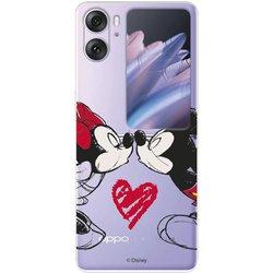 Funda para Oppo Find N2 Flip Oficial de Disney Mickey y Minnie Beso - Clásicos Disney