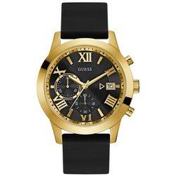 Guess ATLAS W1055G4 - Reloj Hombre Acero Dorado 50m Impermeable