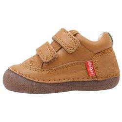 Kickers SOSTANKRO Zapatilla Deportiva Velcro bebé niño (hasta talla 30) Camel