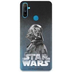 Funda para Realme C3 Oficial de Star Wars Darth Vader Fondo negro - Star Wars