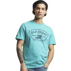 Ropa hombre Camisetas Superdry Camiseta Vintage Pacific Azul