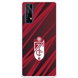 Funda para Realme 7 del Granada CF Escudo -Rojas y Negras Escudo -Rojas y Negras - Licencia Oficial Granada CF