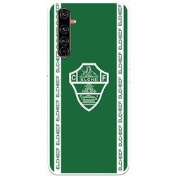 Funda para Realme X50 Pro 5G del Elche CF Escudo Fondo Verde Escudo Fondo Verde - Licencia Oficial Elche CF