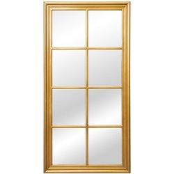 Espejo de pared ALEXANDRA HOUSE LIVING Dorado Madera Ventana 5 x 78 x 150 cm