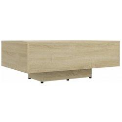 Mesa de estar de roble Sonoma 85x55x31cm madera multicapa