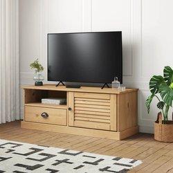 Mueble De Tv VIDAXL Marrón Madera (106x40x40 cm)