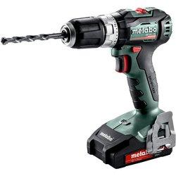 Taladro percutor metabo sb18lbl 18v, 2 baterías de 2 ah