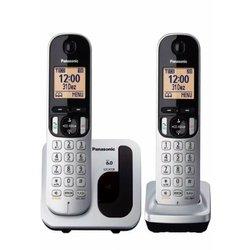 Teléfono PANASONIC KXTGC212SPS Duo Gris