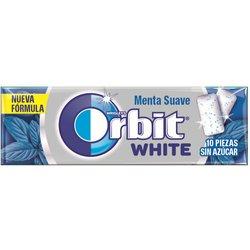 ORBIT WHITE MENTA SUAVE   14G---30 unds---