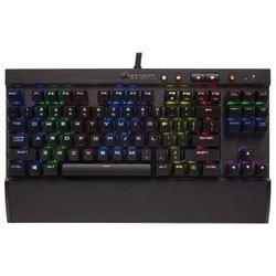 Teclado Gaming CORSAIR K65 RGB Rapidfire (Mecánico - Italiano - Negro)