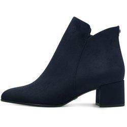 Botines Mujer Azules, Veganos, Tacón Medio 5 cm, TAMARIS