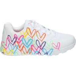 Skechers UNO LITE-LOVE Deportivas Planas niña Blanco