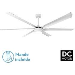 Akunadecor - Ventilador De Techo Metal Blanco Marea